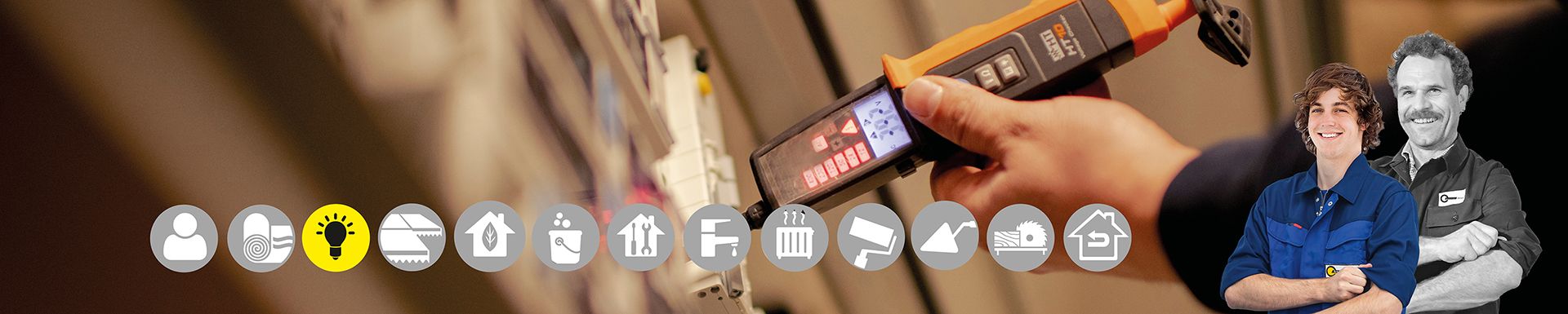 Bauhof West Dresden Headerbild Seite Elektriker und Elektroniker für Gebäudetechnik