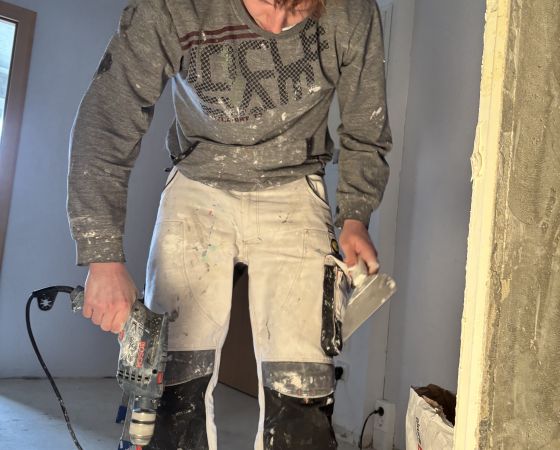 Bauhof West Service GmbH: Abteilung Maler – Übungswoche für Azubis: Spachteln